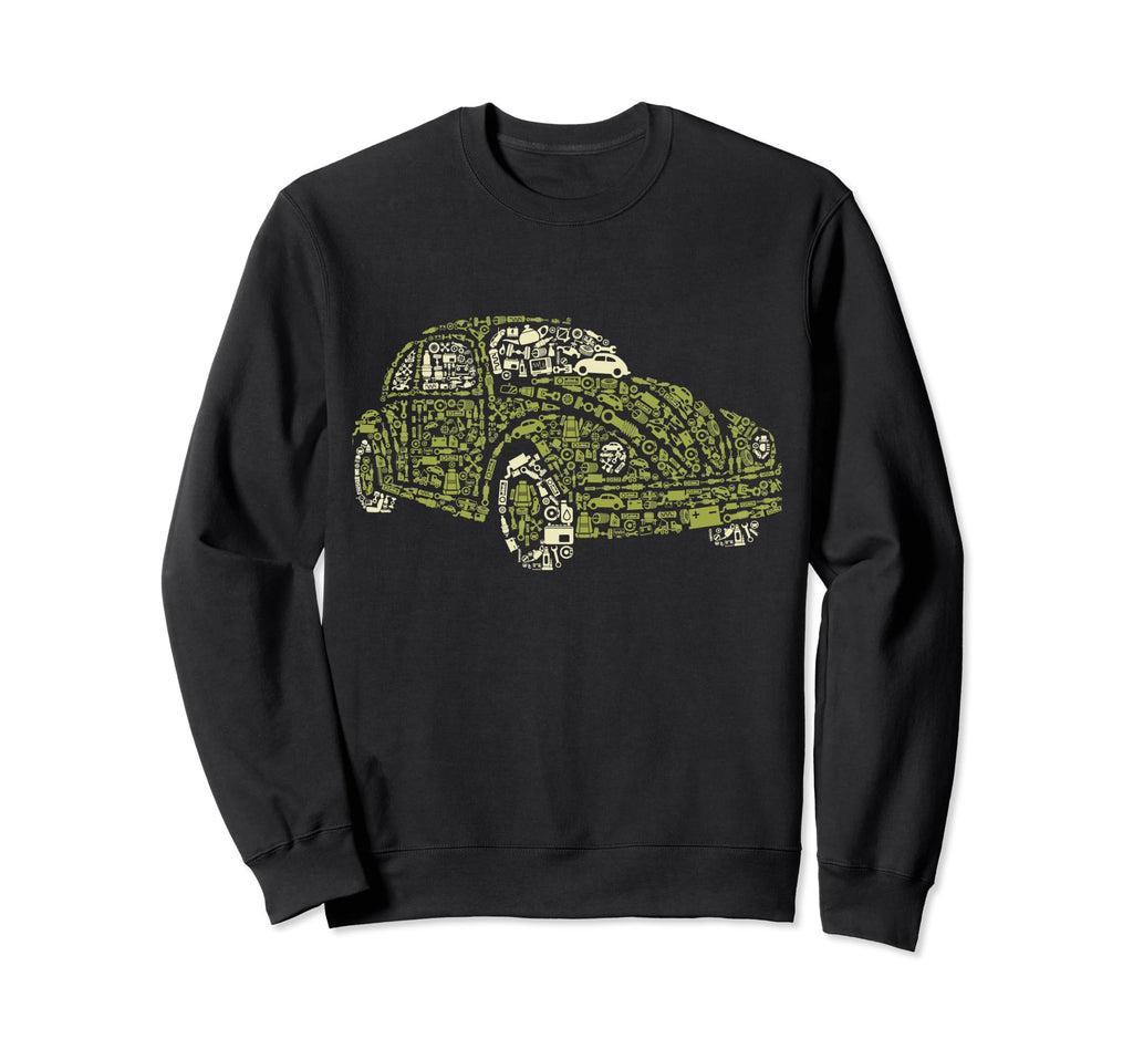 Car Show Car Guys Car 60S Art 70S Art Sweatshirt - Graphic Print for Adults - T-Shirt, Sweatshirt, Hoodie