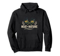 Neat Nature Whiskey Drinker Badge Hoodie - Trendy Graphic Unisex - T-Shirt, Sweatshirt, Hoodie