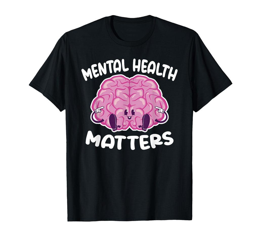 Brain Mental Health Awareness Gift Sweatshirt - Trendy Graphic for Adults - T-Shirt, Sweatshirt, Hoodie