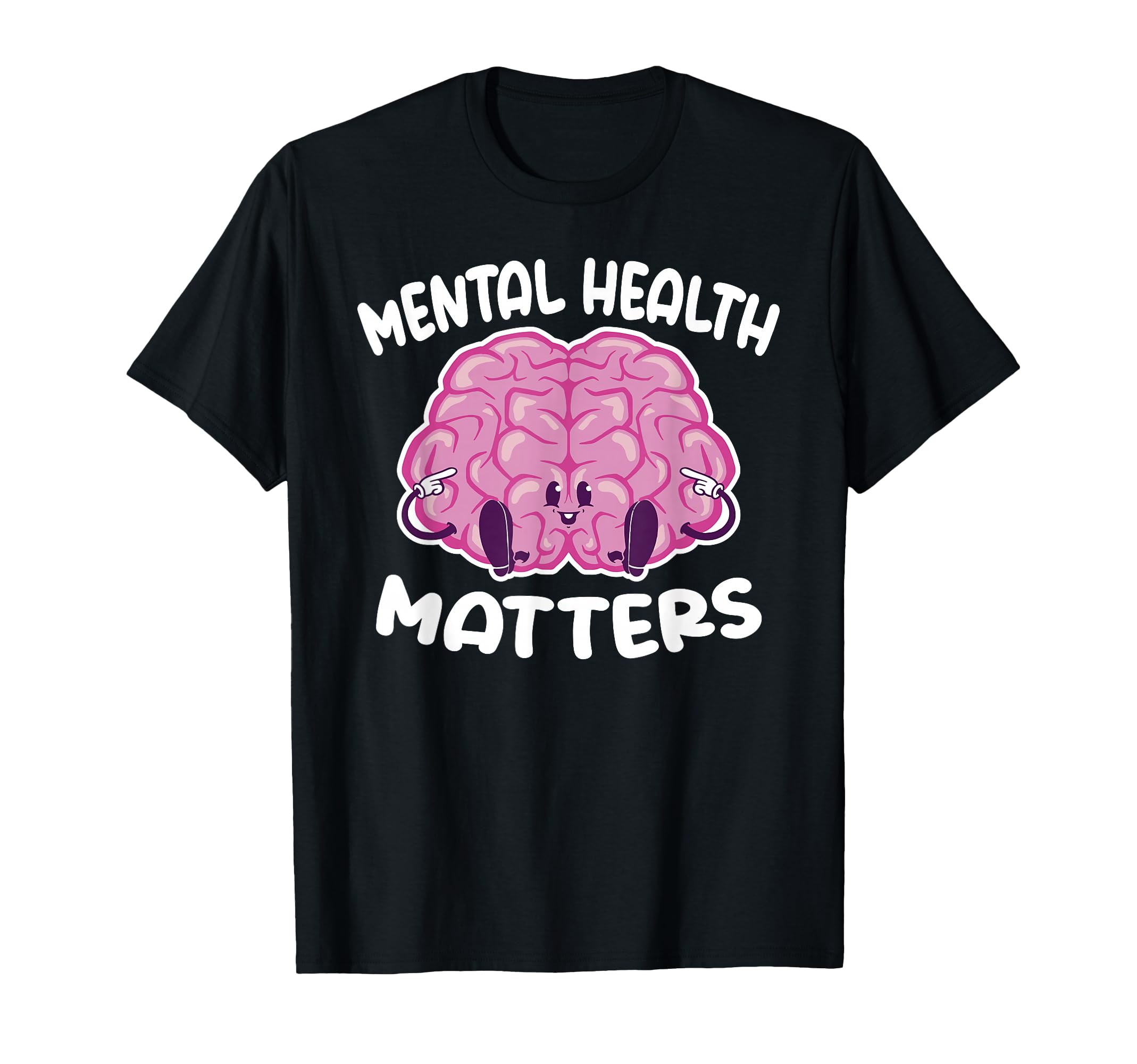 Brain Mental Health Awareness Gift Sweatshirt - Trendy Graphic for Adults - T-Shirt, Sweatshirt, Hoodie