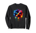 Splash Art Vinyl Disc Record Player Sweatshirt - Novelty Apparel Men Women - T-Shirt, Sweatshirt, Hoodie