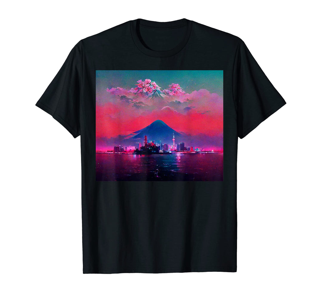 Japanese Vaporwave Asian Inspired 80S T-Shirt - Minimalist Print Unisex - T-Shirt, Sweatshirt, Hoodie