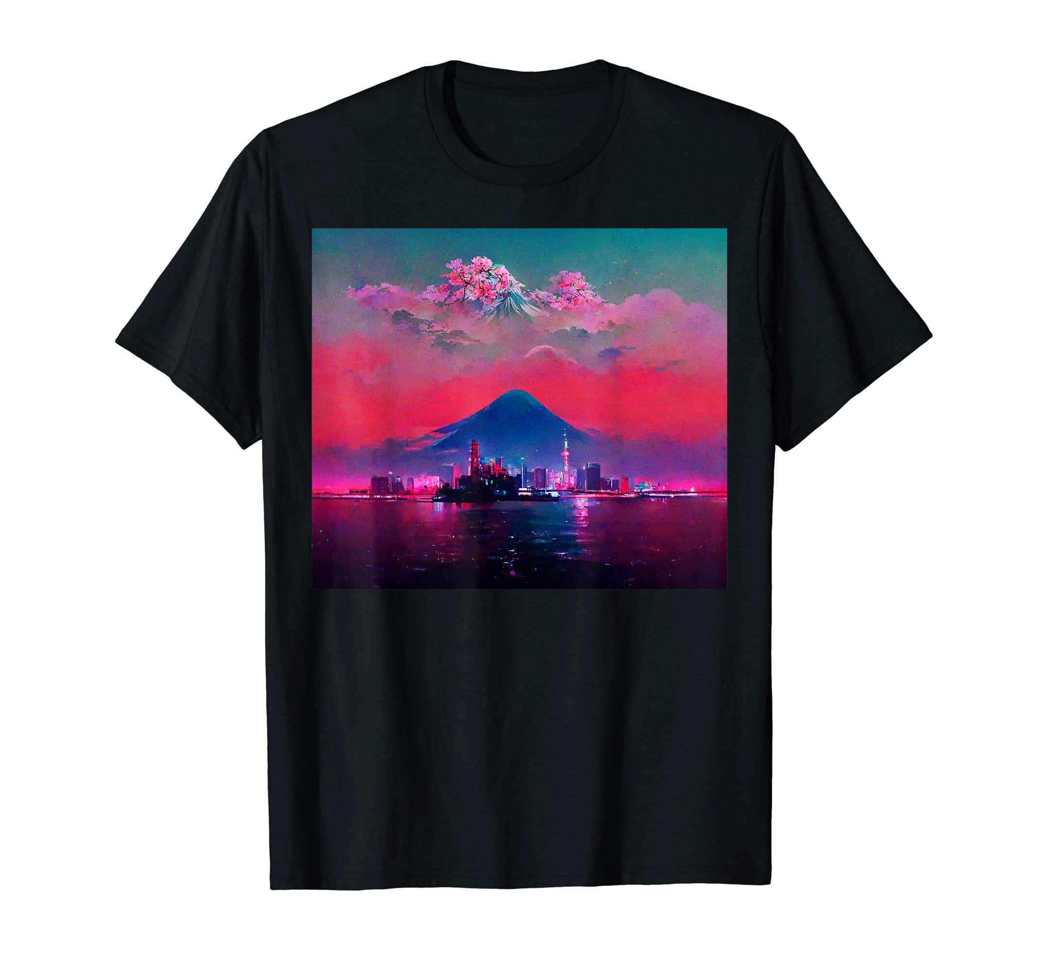 Japanese Vaporwave Asian Inspired 80S T-Shirt - Minimalist Print Unisex - T-Shirt, Sweatshirt, Hoodie