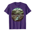 West Virginia Wv Sunrise Mountains T-Shirt - Unique Graphic for Adults - T-Shirt, Sweatshirt, Hoodie