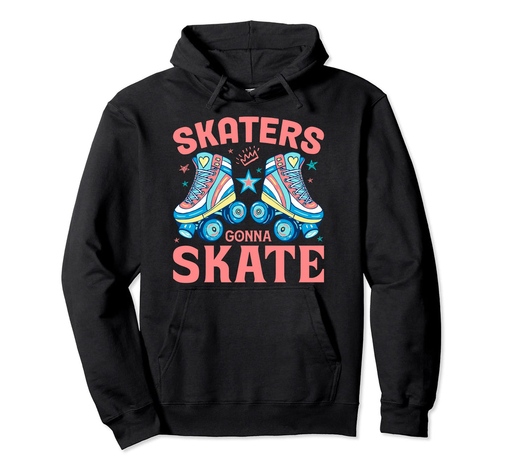70S 80S 90S Roller Skater Skaters Hoodie - Custom Art Print for Adults - T-Shirt, Sweatshirt, Hoodie