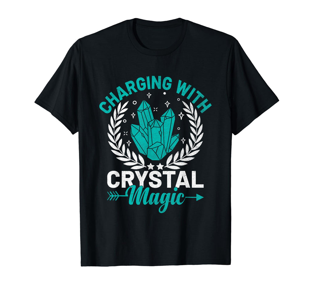 Spiritual Crystal Stones Healing T-Shirt - Unique Graphic for Adults - T-Shirt, Sweatshirt, Hoodie