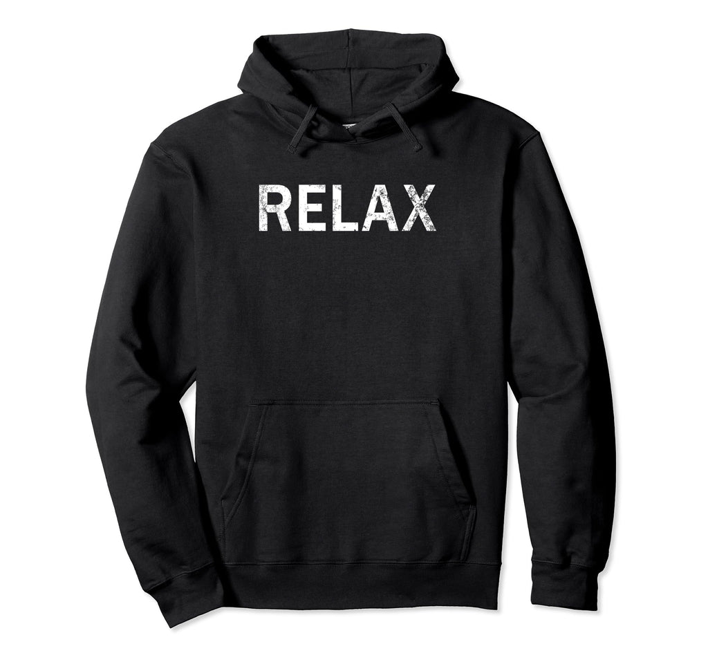 Relax Distressed Mindfulness Meditation Hoodie - Streetwear Style Men Women - T-Shirt, Sweatshirt, Hoodie