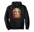 Halloween West Highland White Terrier Hoodie - Custom Art Print for Adults - T-Shirt, Sweatshirt, Hoodie
