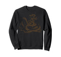 Mouse Cowboy Riding Snake Sweatshirt - Casual Everyday Wear for Adults - T-Shirt, Sweatshirt, Hoodie