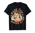 Make Voices Stop Meme Culture Mental T-Shirt - Trendy Graphic for Adults - T-Shirt, Sweatshirt, Hoodie