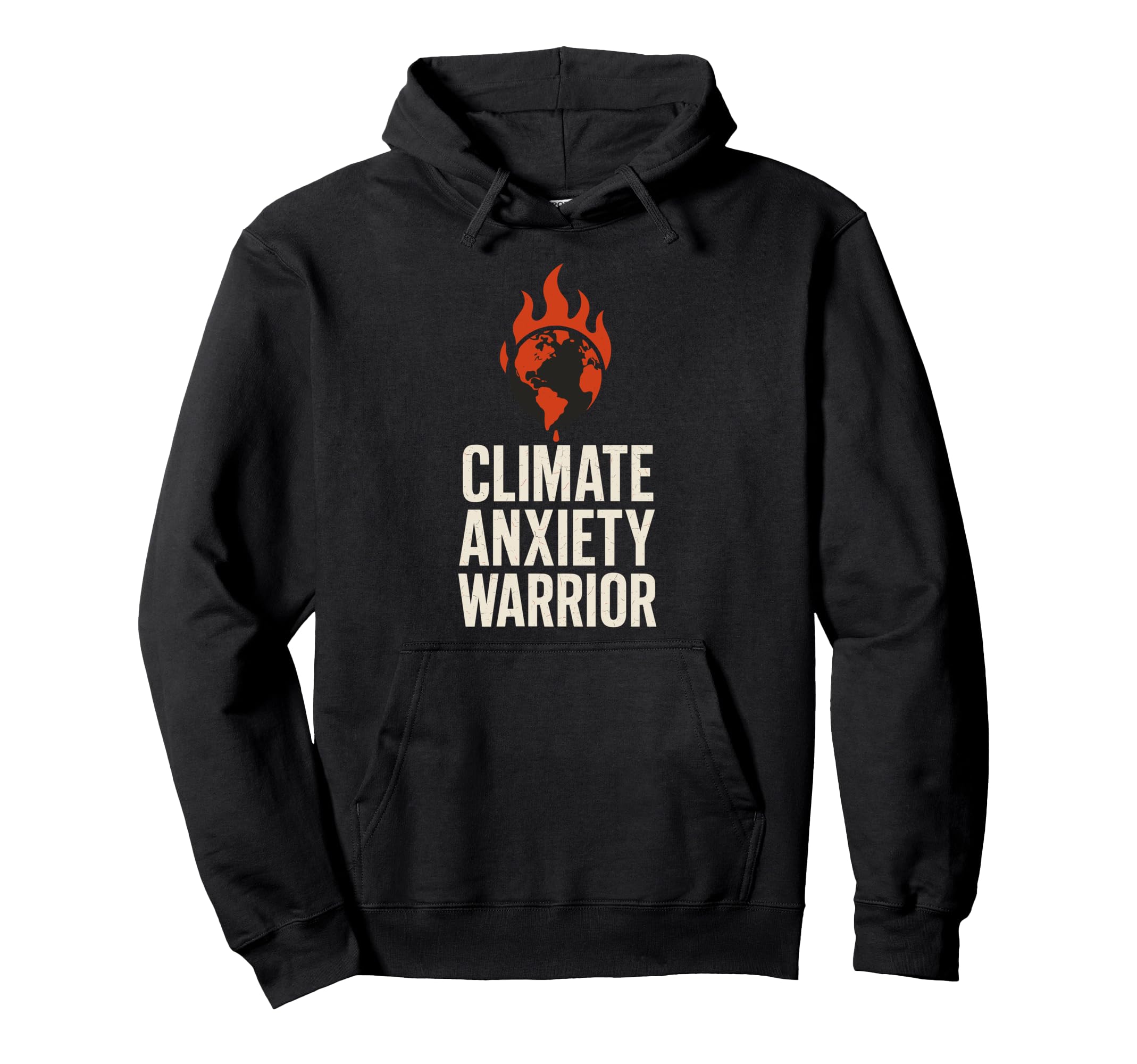 Climate Change Anxiety Gen Z Eco Stress Hoodie - Novelty Apparel Men Women - T-Shirt, Sweatshirt, Hoodie