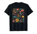 Wildflower Floral Botanical Boho T-Shirt - Graphic Print for Adults - T-Shirt, Sweatshirt, Hoodie