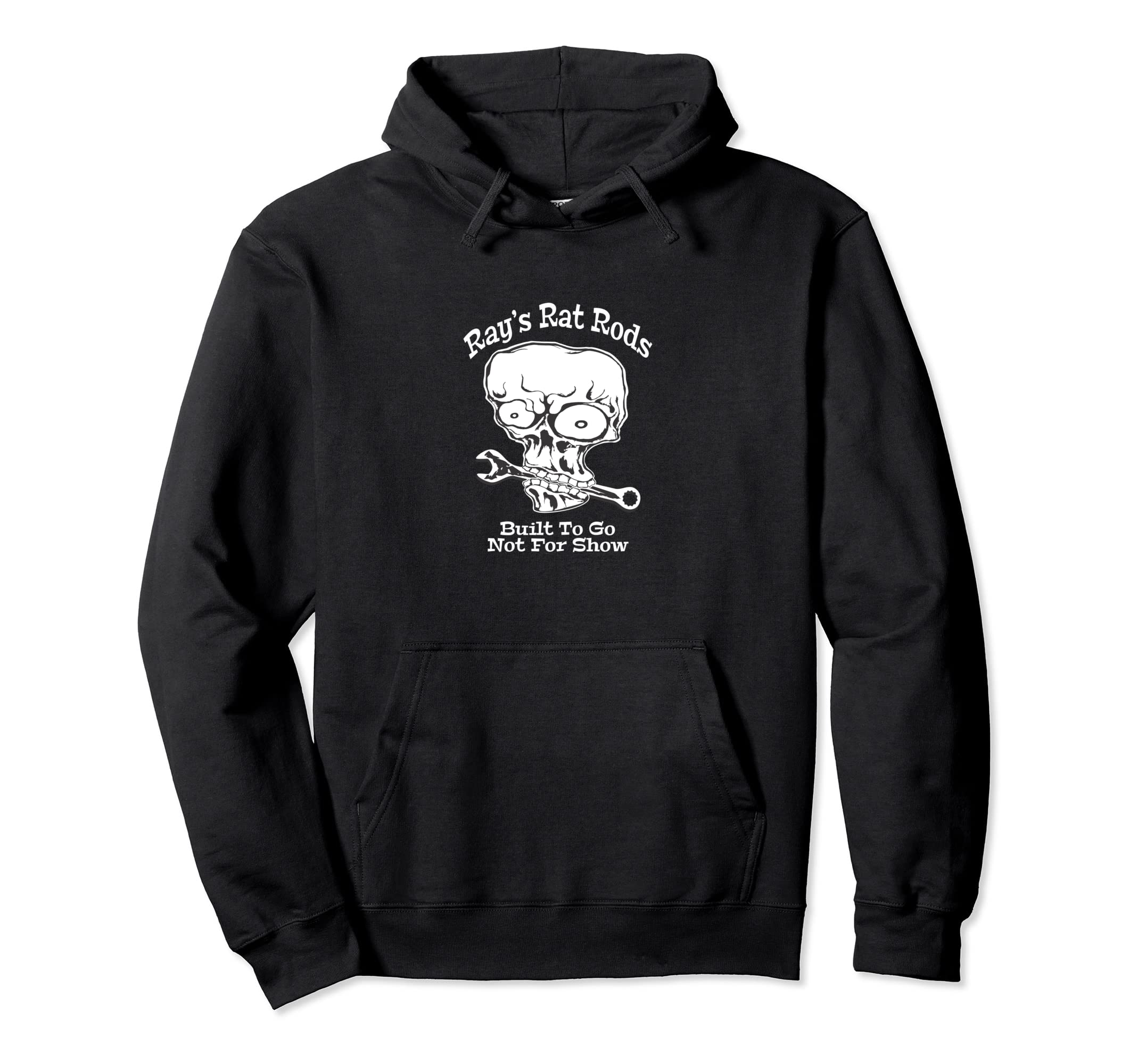 Car Show Garage Skull And Wrench Hoodie - Unique Graphic for Adults - T-Shirt, Sweatshirt, Hoodie