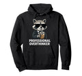 Funny Professional Overthinker Hoodie - Minimalist Print for Adults - T-Shirt, Sweatshirt, Hoodie
