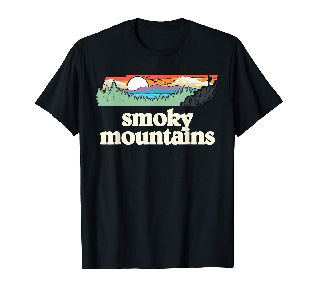 Smoky Mountains Tennessee Outdoors T-Shirt - Novelty Apparel Men Women - T-Shirt, Sweatshirt, Hoodie