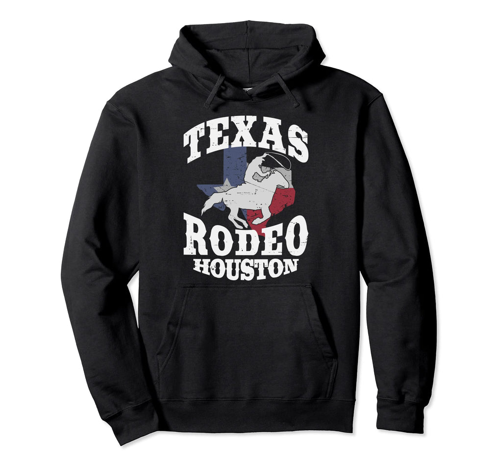 Houston Texas Rodeo Western Cowboy Gift Hoodie - Graphic Print for Adults - T-Shirt, Sweatshirt, Hoodie