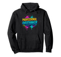 Professional Overthinker Graffiti Street Hoodie - Minimalist Print Unisex - T-Shirt, Sweatshirt, Hoodie