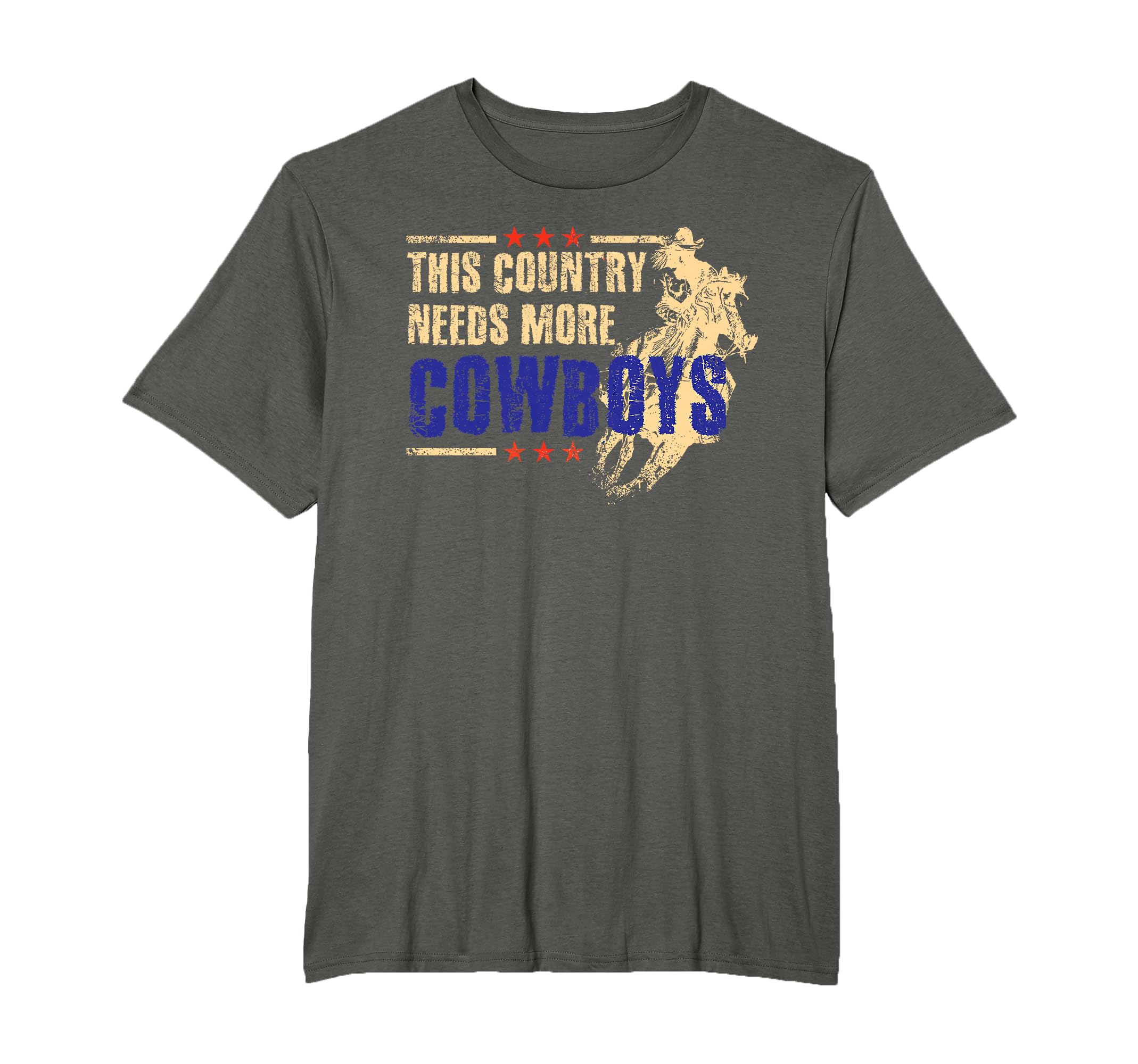 This Country Needs More Cowboys T-Shirt - Aesthetic Graphic for Adults - T-Shirt, Sweatshirt, Hoodie