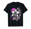 Cattleya Orchid Vaporwave Aesthetic 80S T-Shirt - Unique Graphic Men Women - T-Shirt, Sweatshirt, Hoodie