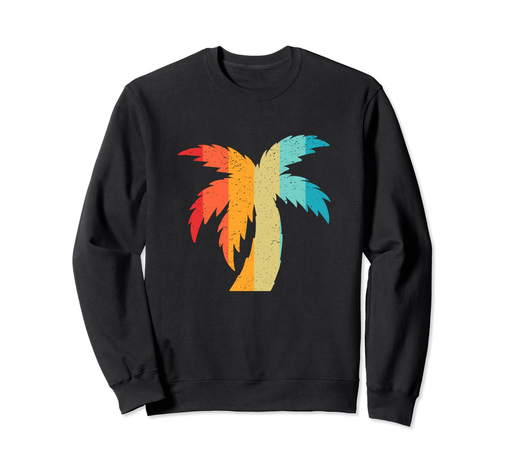Palm Tree Silhouette 70S 80S Sweatshirt - Aesthetic Graphic Unisex - T-Shirt, Sweatshirt, Hoodie
