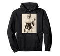 Elegant Pin Up Seductive Corset And Gloves Hoodie - Graphic Print Men Women - T-Shirt, Sweatshirt, Hoodie
