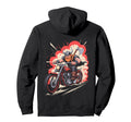 Viking Biker Riding Motorcycle Outfit Hoodie - Aesthetic Graphic Men Women - T-Shirt, Sweatshirt, Hoodie