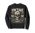 1982 Born 1982 Birthday Skull Biker Sweatshirt - Novelty Apparel Unisex - T-Shirt, Sweatshirt, Hoodie