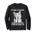 Funny Cat Overthinkers And Deep Minds T-Shirt - Novelty Apparel Unisex - T-Shirt, Sweatshirt, Hoodie