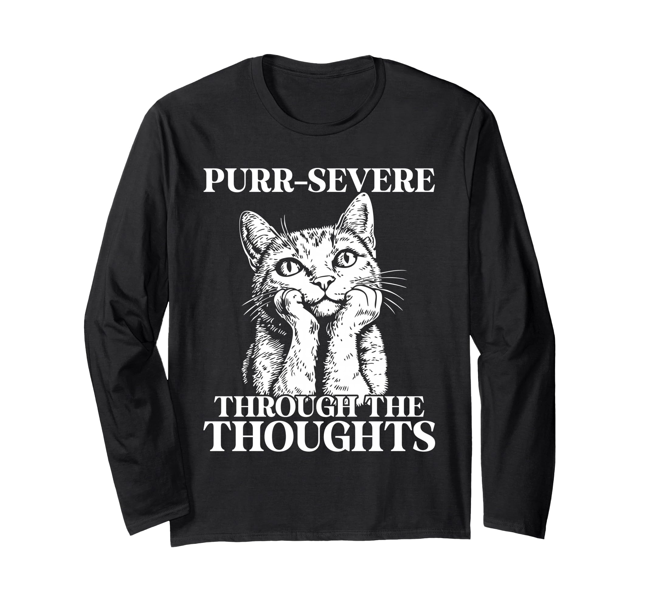 Funny Cat Overthinkers And Deep Minds T-Shirt - Novelty Apparel Unisex - T-Shirt, Sweatshirt, Hoodie
