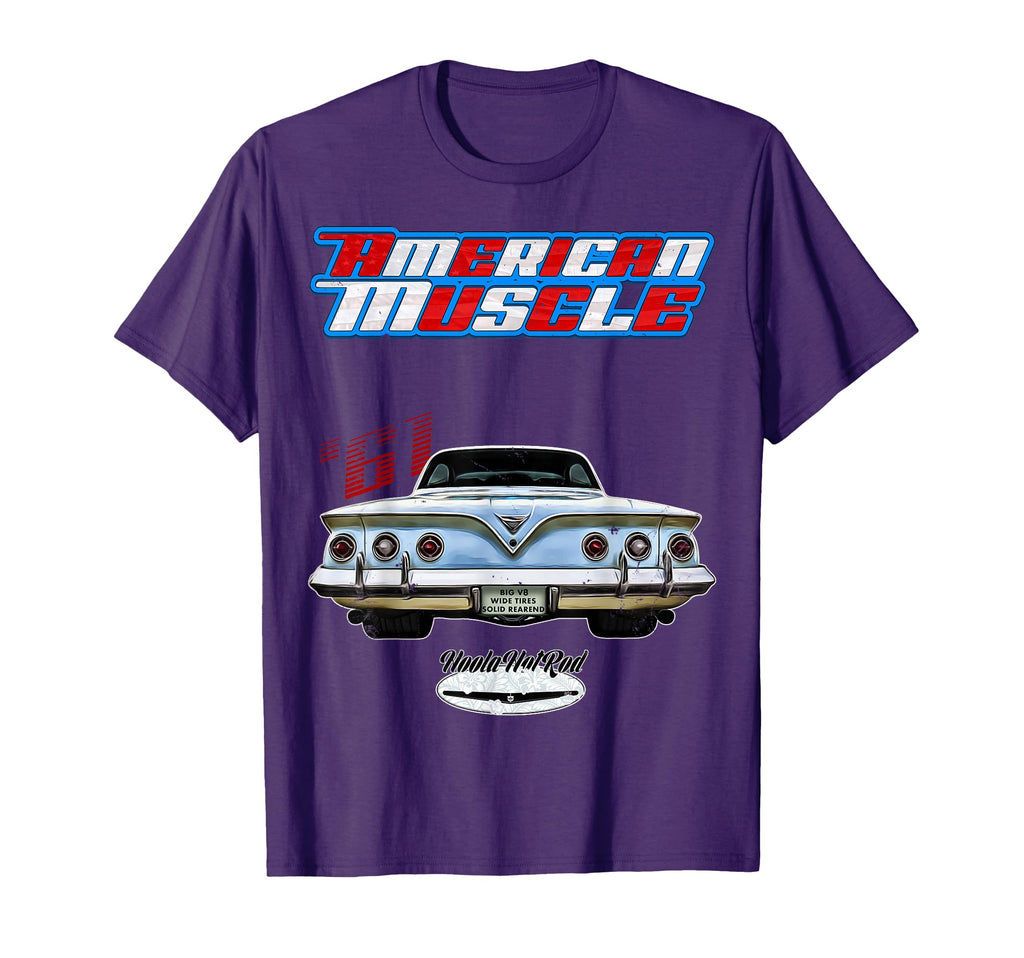 1961 61Hot Rod Impala Biscayne Del Ray T-Shirt - Novelty Apparel Men Women - T-Shirt, Sweatshirt, Hoodie