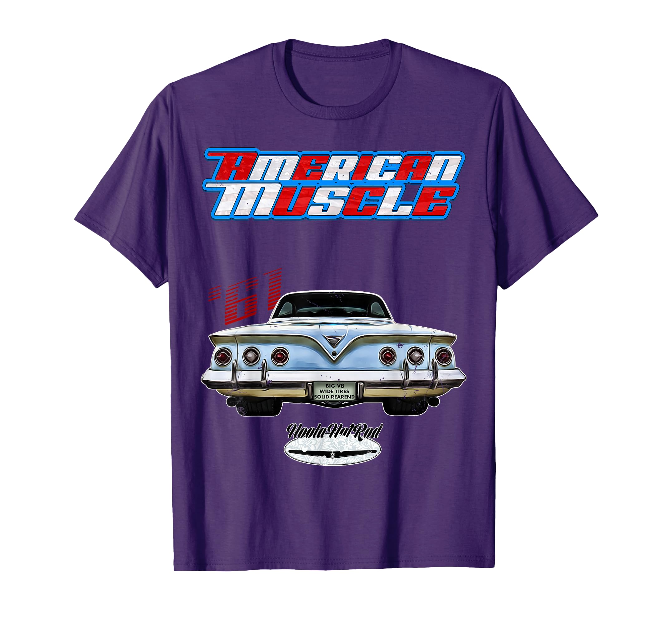 1961 61Hot Rod Impala Biscayne Del Ray T-Shirt - Novelty Apparel Men Women - T-Shirt, Sweatshirt, Hoodie