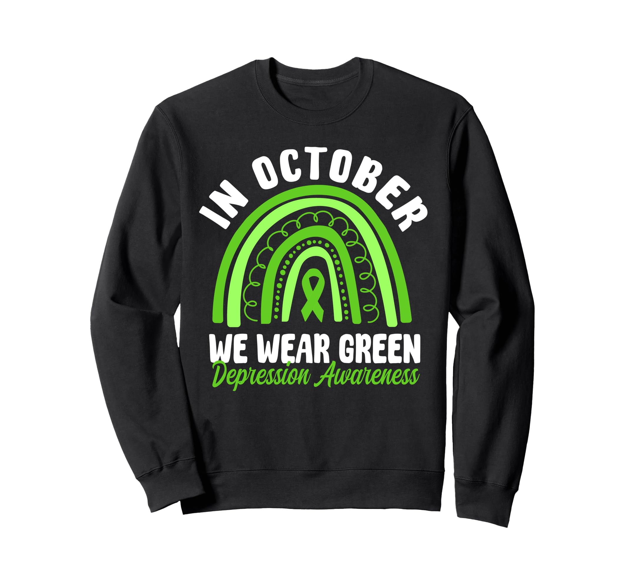 Depression Recovery Support Mental Sweatshirt - Unique Graphic Men Women - T-Shirt, Sweatshirt, Hoodie