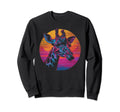 Giraffe Vaporwave Aesthetic Sweatshirt - Minimalist Print Men Women - T-Shirt, Sweatshirt, Hoodie