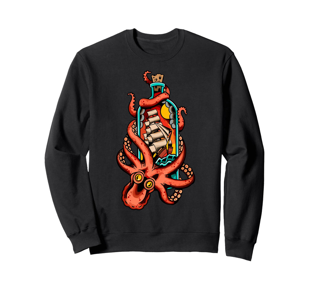 American Traditional Old School Tattoo Sweatshirt - Graphic Print Unisex - T-Shirt, Sweatshirt, Hoodie