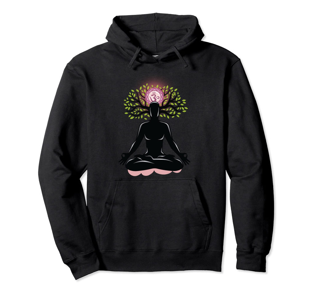 Chakra Meditation Mindfulness Hoodie - Aesthetic Graphic for Adults - T-Shirt, Sweatshirt, Hoodie