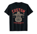 Badass Skeleton Riding Motorcycle T-Shirt - Novelty Apparel for Adults - T-Shirt, Sweatshirt, Hoodie