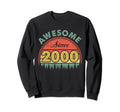 Awesome Since 2000 Birthday Sunset Sweatshirt - Custom Art Print Unisex - T-Shirt, Sweatshirt, Hoodie