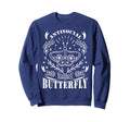 Antisocial Butterfly Funny Butterfly Sweatshirt - Streetwear Style Unisex - T-Shirt, Sweatshirt, Hoodie
