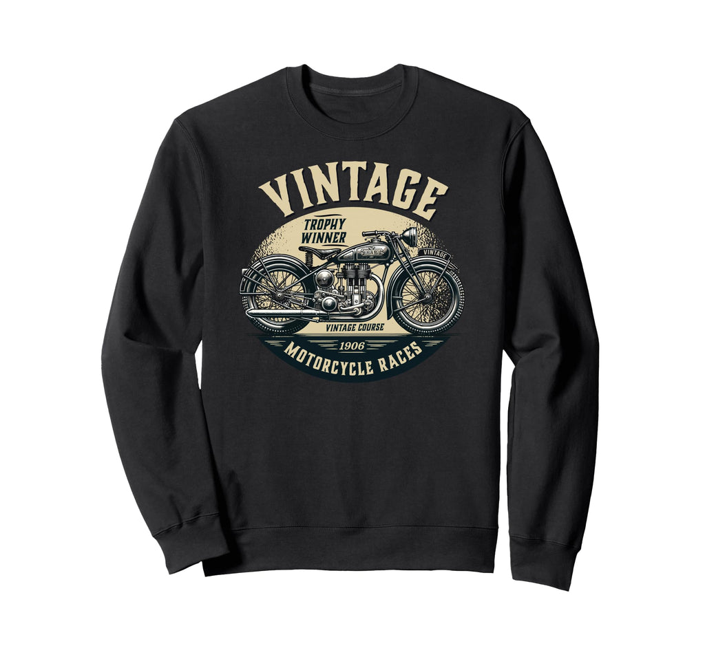 Motorcycle Racing Enthusiast Biker Sweatshirt - Graphic Print Unisex - T-Shirt, Sweatshirt, Hoodie