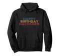 Happy Birthday Mackenzie Personalized Hoodie - Aesthetic Graphic Unisex - T-Shirt, Sweatshirt, Hoodie