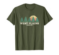 West Plains Mo Throwback 70S T-Shirt - Trendy Graphic Unisex - T-Shirt, Sweatshirt, Hoodie