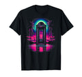 Vaporwave Phone Booth 80S Synthwave 3 T-Shirt - Trendy Graphic for Adults - T-Shirt, Sweatshirt, Hoodie