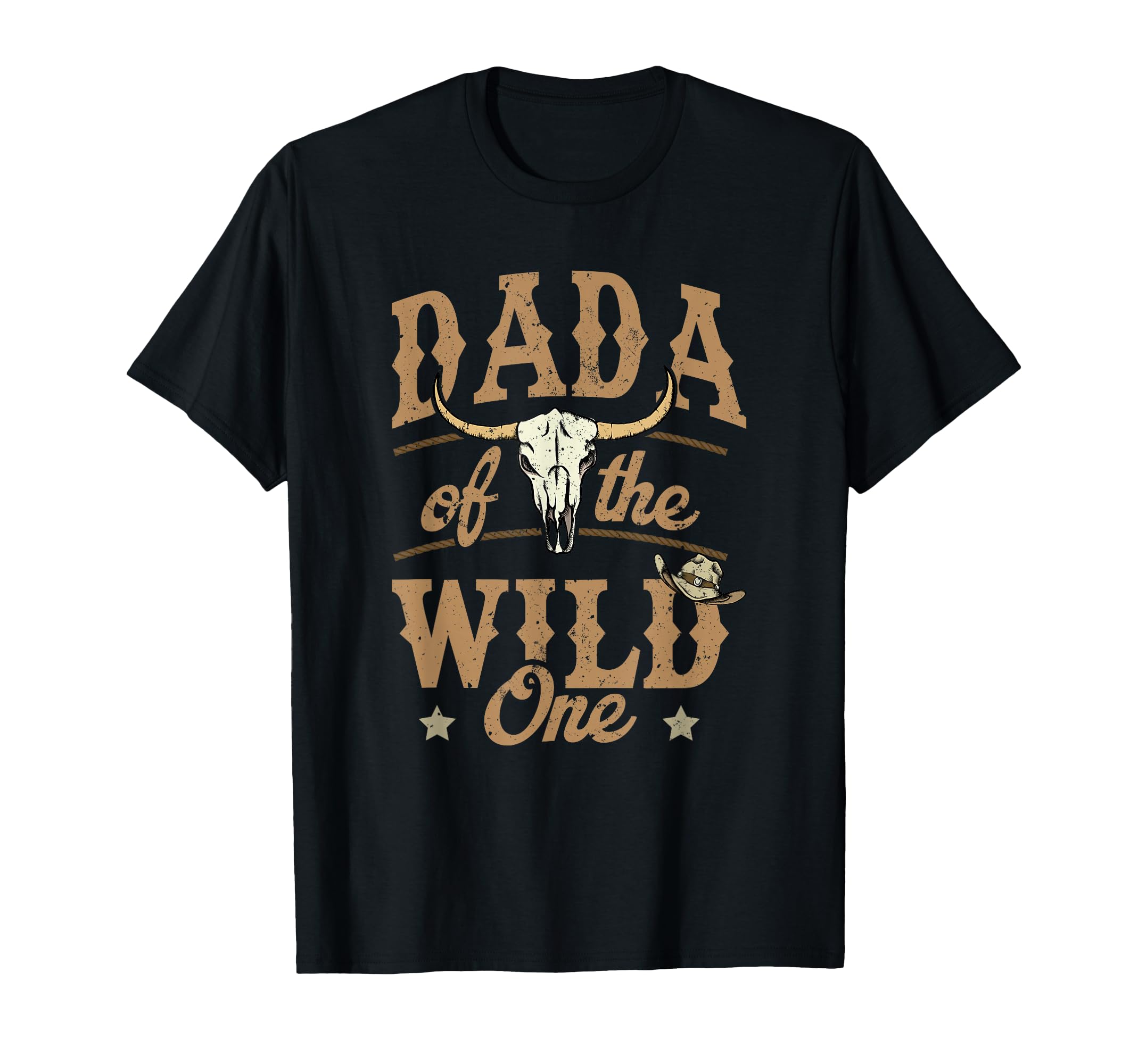 Dada Wild One Cowboy Western Rodeo T-Shirt - Minimalist Print Men Women - T-Shirt, Sweatshirt, Hoodie