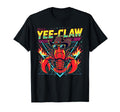 Yee Claw Lobster Cowboy 80S Synthwave T-Shirt - Minimalist Print Men Women - T-Shirt, Sweatshirt, Hoodie