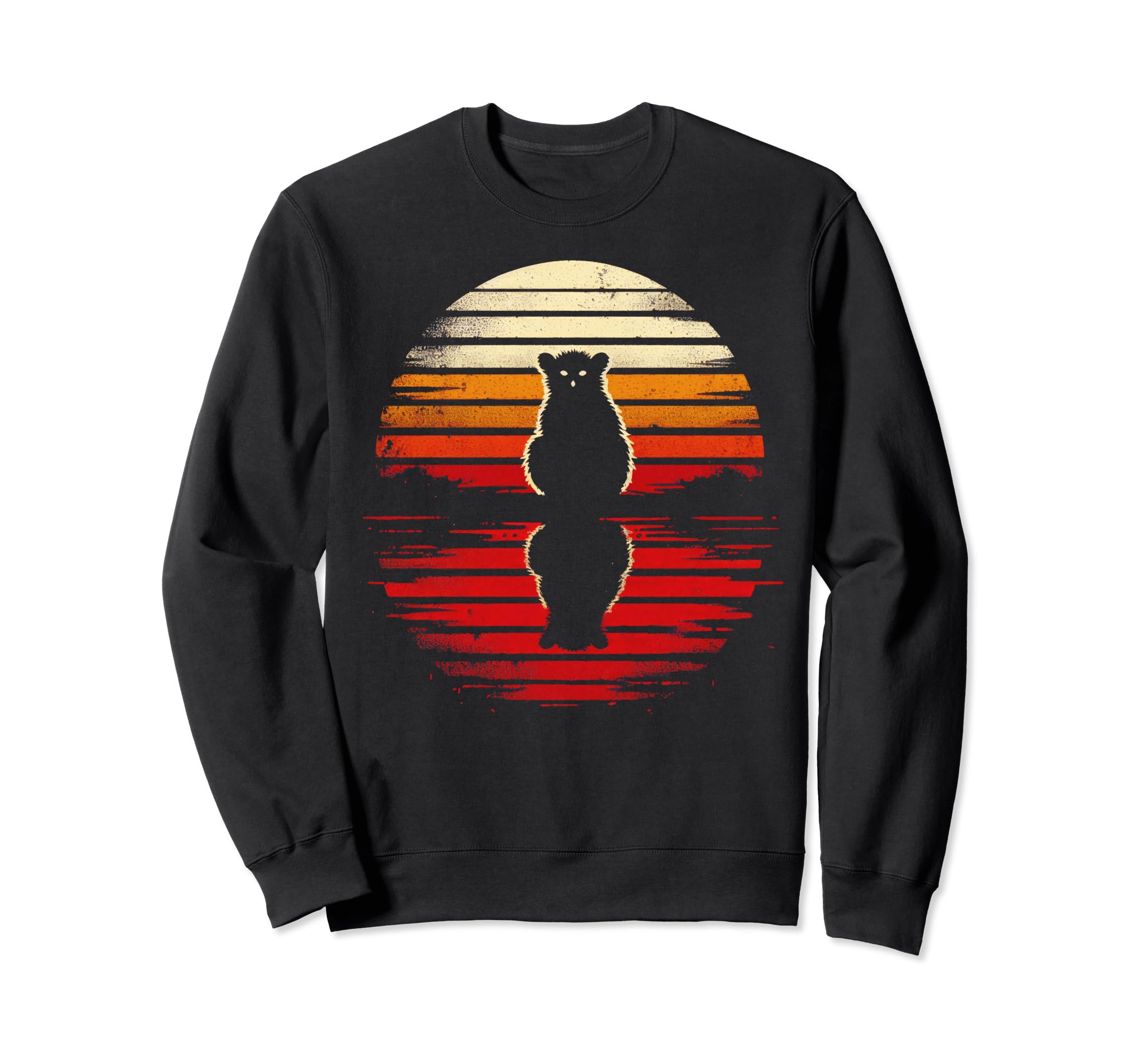 Aye Aye Sunset Safari 70S Sweatshirt - Custom Art Print Unisex - T-Shirt, Sweatshirt, Hoodie