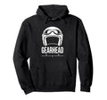 Gearhead Helmet Goggles Biker Rider Hoodie - Trendy Graphic Unisex - T-Shirt, Sweatshirt, Hoodie