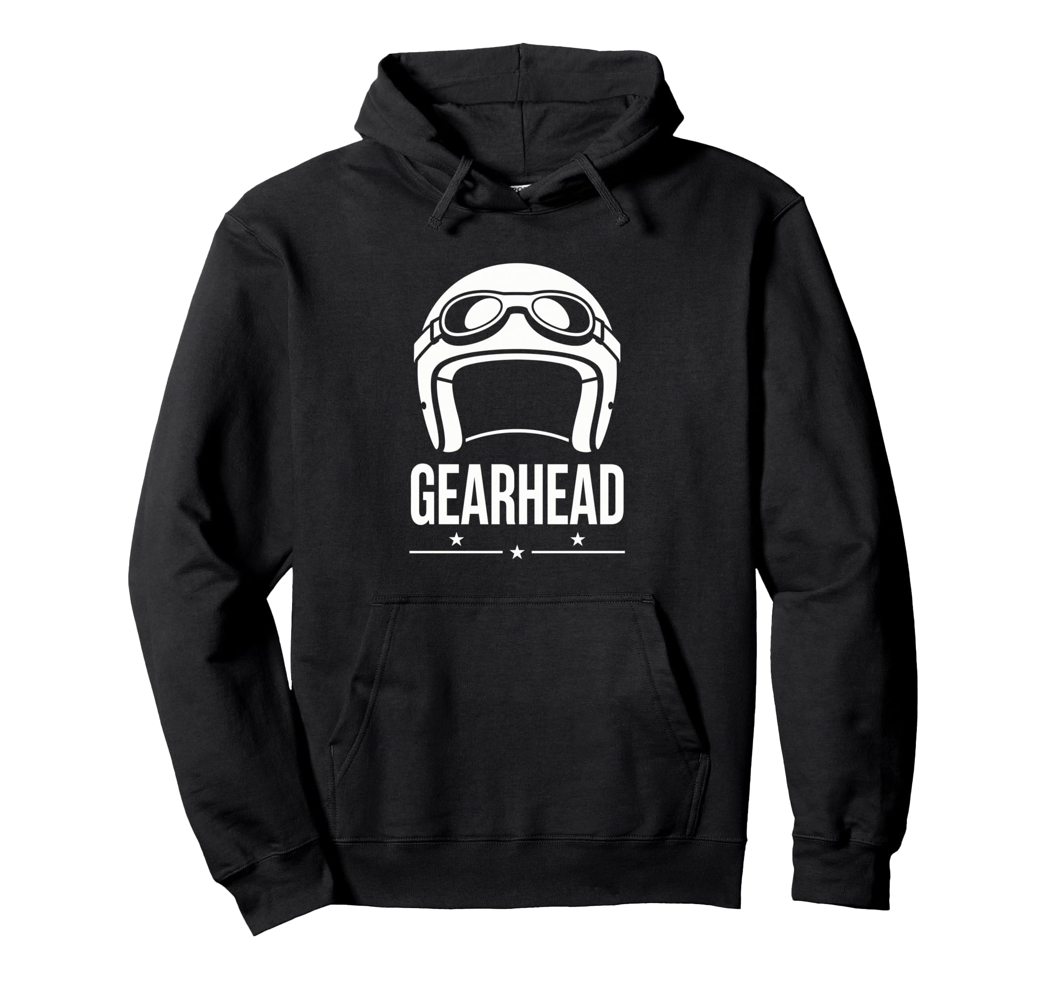 Gearhead Helmet Goggles Biker Rider Hoodie - Trendy Graphic Unisex - T-Shirt, Sweatshirt, Hoodie