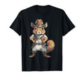 Funny Squirrel Cowboy Southern Western T-Shirt - Aesthetic Graphic Unisex - T-Shirt, Sweatshirt, Hoodie