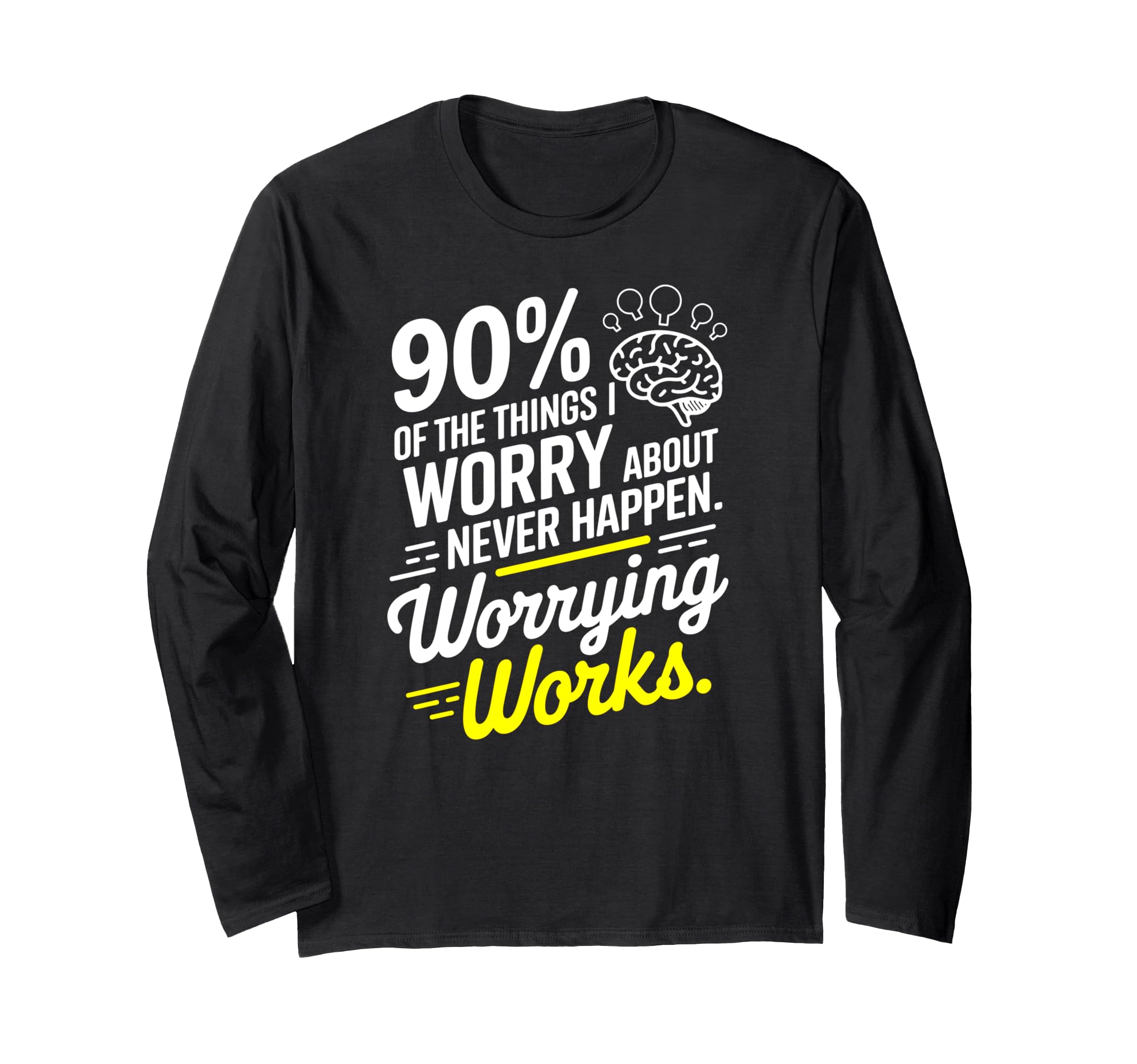 Overthinker Worrying Works Funny T-Shirt - Unique Graphic Men Women - T-Shirt, Sweatshirt, Hoodie