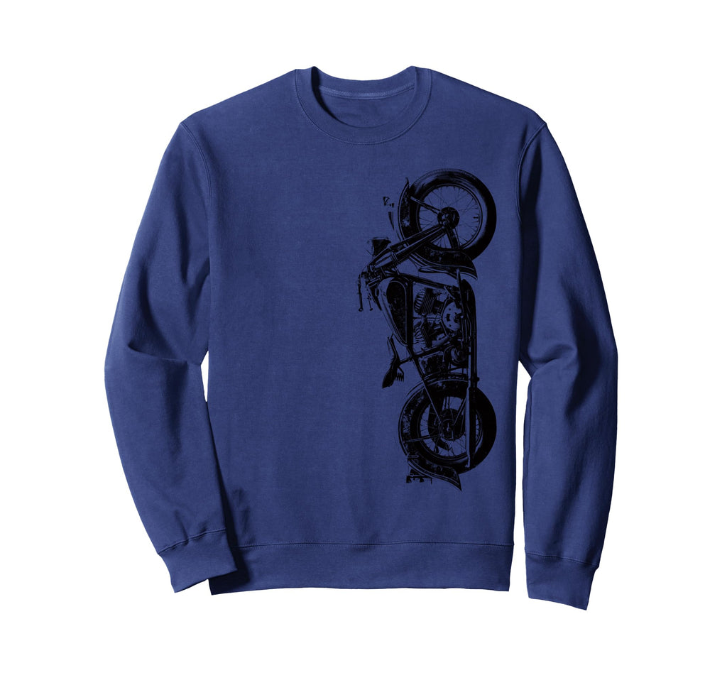 Motorcycling Biker Motorcycle Ride Sweatshirt - Trendy Graphic Men Women - T-Shirt, Sweatshirt, Hoodie